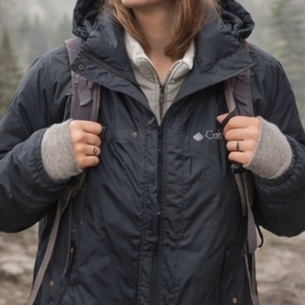 Columbia Women's Interchangeable Bugaboo Dark Grey Ski Jacket